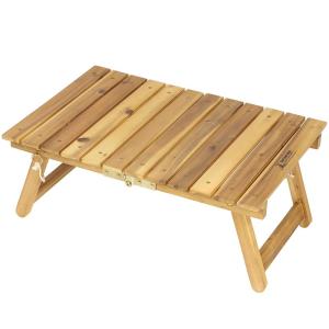 CAPTAIN STAG（キャプテンスタッグ） 折りたたみ ローテーブル 木製 CS