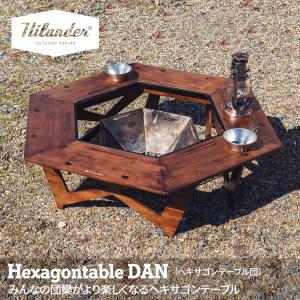 BBQ テーブル セット 六角形 キャンプ アウトドア 木製 幅137 BBQ テーブル セット 六角形 キャンプ アウトドア 木製 幅137