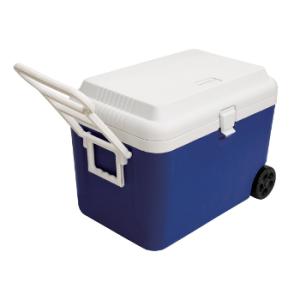 キャンプクーラー キャプテンスタッグ リガード ホイールクーラー48L(ブルー) 48L ブルー