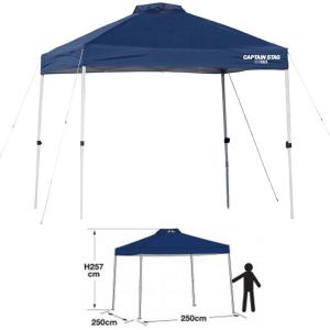 た*ん様 CAPTAIN STAG Quick Shade 250×250 cm CAPTAIN STAG クイックシェード UVカット キャリーバッグ付 3m