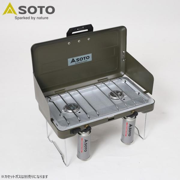 ツーバーナー SOTO 2バーナー 別注カラー オリーブドラブ