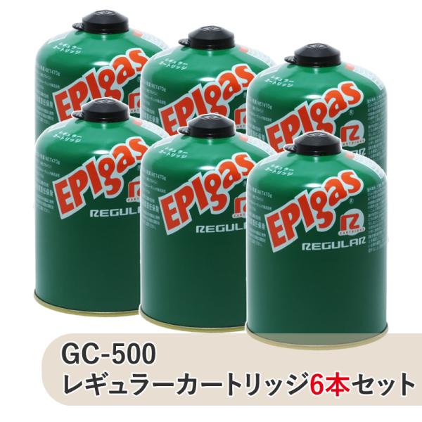 ガス燃料 EPI GC-500レギュラーカートリッジ 6本セット