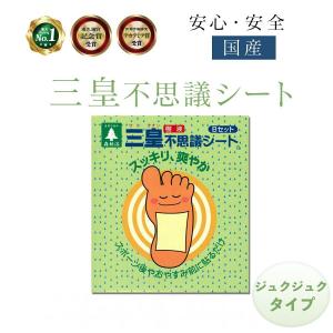 足裏シート 樹液シート 花工房 三皇 樹液不思議シート Bセット 24枚（48駒）入り ジュクジュクタイプ 足裏 樹液 デトックス