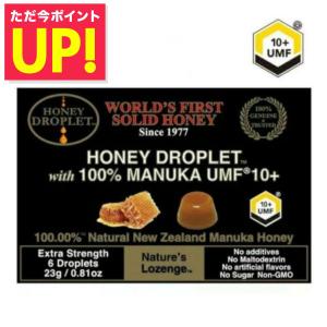 ハニードロップレット マヌカハニー UMF15+ 6粒入り のど飴 はちみつ飴