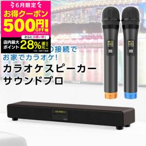 カラオケ サウンドプロ TKMI-002 スマホ対応 簡単接続 Bluetooth搭載 ホームシアタ...