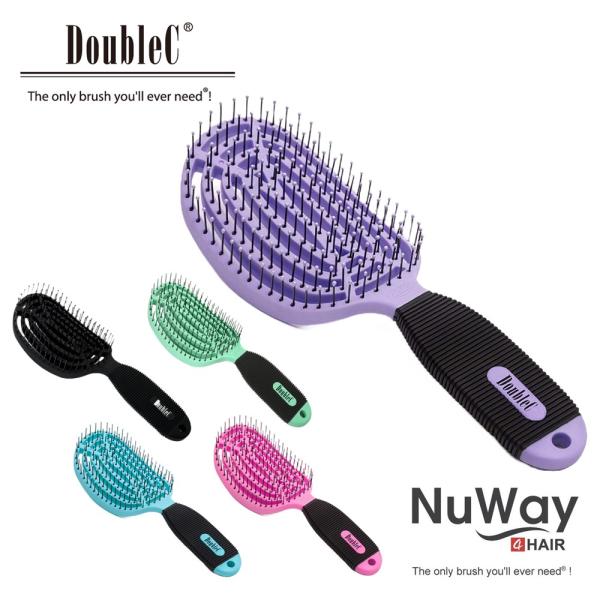 正規品 NuWay ニューウェイ ヘアケアブラシ NuWay4Hair DoubleC ニューウェイ...