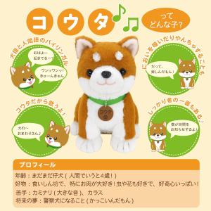 ぬいぐるみ こんにちワン! しばいぬコウタ バ...の詳細画像3