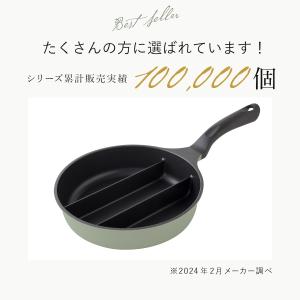 フライパン オマケ付 仕切りフライパン センタ...の詳細画像3