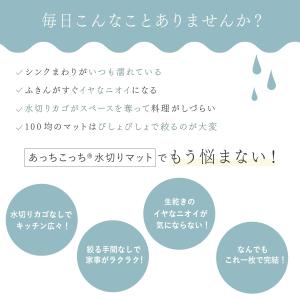 あっちこっち水切りマット ふきん キッチンクロ...の詳細画像4
