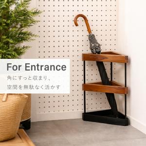 傘立て スリム おしゃれ 水受けトレー付 外置...の詳細画像2