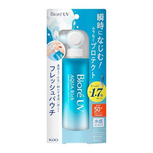 ビオレ ＵＶ アクアリッチ ウォータリーエッセンス フレッシュパウチ 120ｇ 日焼け止め SPF5...