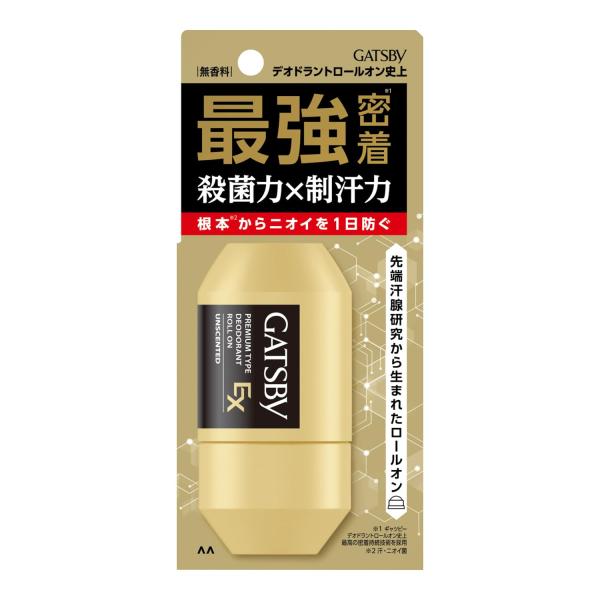 GATSBY(ギャツビー) 【医薬部外品】 EXプレミアムタイプデオドラントロールオン 無香料 [ ...