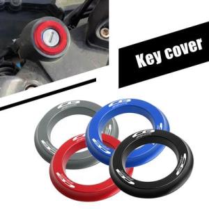 ホンダ CB 650R用 CNCアルミ合金製バイクスイッチカバーリング点火装飾カバー 改造アクセサリ...