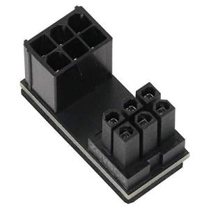 PX-PCIE6CI Express用電源変換アダプタ 6ピン下ラッチ用 C字型 PCI