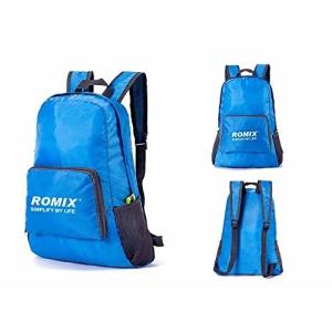 ROMIX リュック バックパック 大容量 折りたたみ コンパクト ナップサック 20L 撥水 RH27