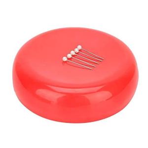 グネットピンクッション 丸型 直径10cm 磁気縫製ピンホルダー 縫製ツール 家庭用品