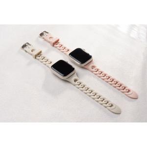アップルウォッチ バンド se おしゃれ ブラ...の詳細画像2