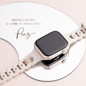 アップルウォッチ バンド se おしゃれ ブラ...の詳細画像3