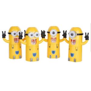 歯磨き粉ディスペンサー＆歯ブラシホルダー