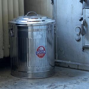 直接引取可 BEHRENS 大容量 75L 20ガロン ブリキ ゴミ箱 近隣配送 BEHRENS【ベーレンス】20ガロンダストボックス（ふた付き）ゴミ箱