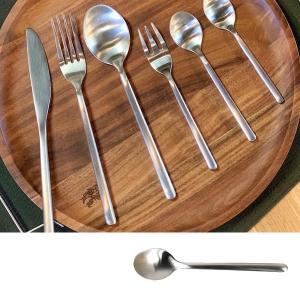 スプーン ダルトン カトラリー SVELTE CUTLERY  コーヒースプーン マットシルバー色 ステンレス シンプル 食洗機使用可｜atease