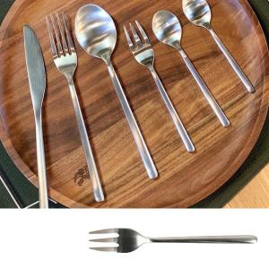 フォーク ダルトン カトラリー SVELTE CUTLERY  デザートフォーク マットシルバー色 ステンレス シンプル 食洗機使用可｜atease