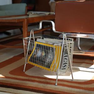 ワイヤーマガジンラック シルバー N-7888 : リコメン堂 - 通販