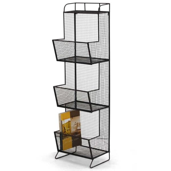 マガジンラック 雑誌 収納 本棚 書棚 スリム ワイヤーラック ダルトン ワイヤー マガジン ラック...