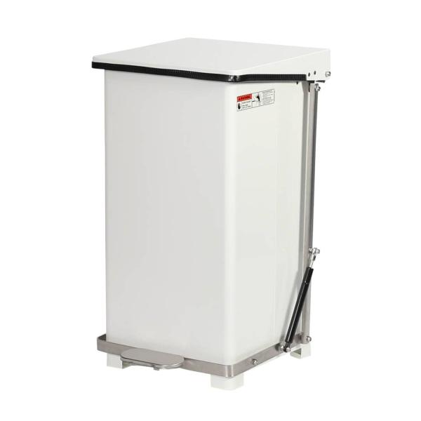 ゴミ箱 ダストボックス ペダル式 ダルトン ペダル ビン 45L ホワイト ふた付き シンプル イン...