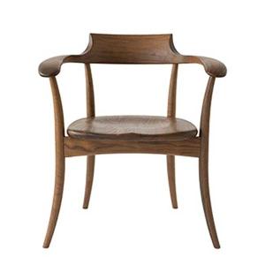 飛騨産業 CRESCENT クレセント アームチェア ビーチ SG261AB 肘付 板座