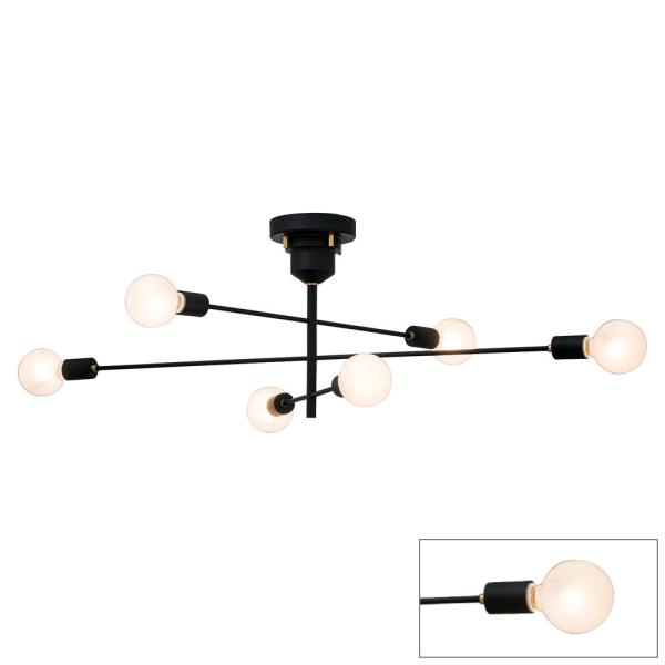 天井照明 シーリングライト Astre ホワイトボール球付タイプ 可動アーム 壁スイッチタイプ イン...