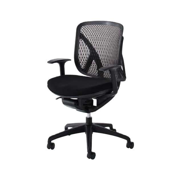 オフィスチェア Yera(イエラ) メッシュタイプ ローバック / Ｔ型肘タイプ ランバーサポート無...