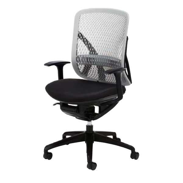 オフィスチェア Yera(イエラ) メッシュタイプ ハイバック / Ｔ型肘タイプ ランバーサポート付...