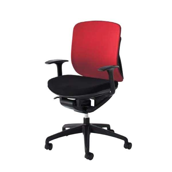 オフィスチェア Yera(イエラ) クロスカバータイプ(ローバック) / Ｔ型肘タイプ　ランバーサポ...