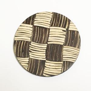 ココナッツウッドのコースター 送料無料 クリックポスト エスニック アジアン雑貨　ハワイアン雑貨　ア...