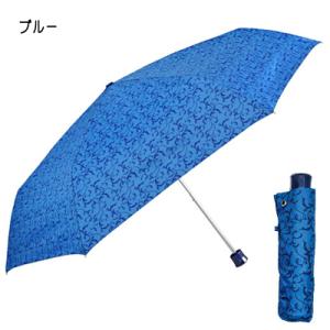 折りたたみ傘 雨傘 アラベスク 〈 ブラック ブルー 〉軽量 55cm ミニ レディース メンズ 婦...