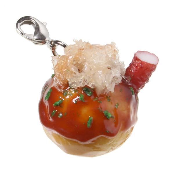 食品サンプル屋さんの3wayアクセサリー（たこ焼き）