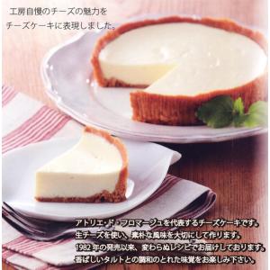 自家製生チーズケーキ(300g)(税込・送料別)【冷凍・冷蔵発送】｜atelier-de-fromage