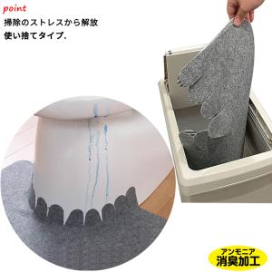 【こだわりの日本製】使い捨て トイレマット 1...の詳細画像1