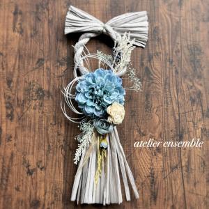 ドライフラワー スワッグ ナチュラル プリザーブドフラワー かすみ草