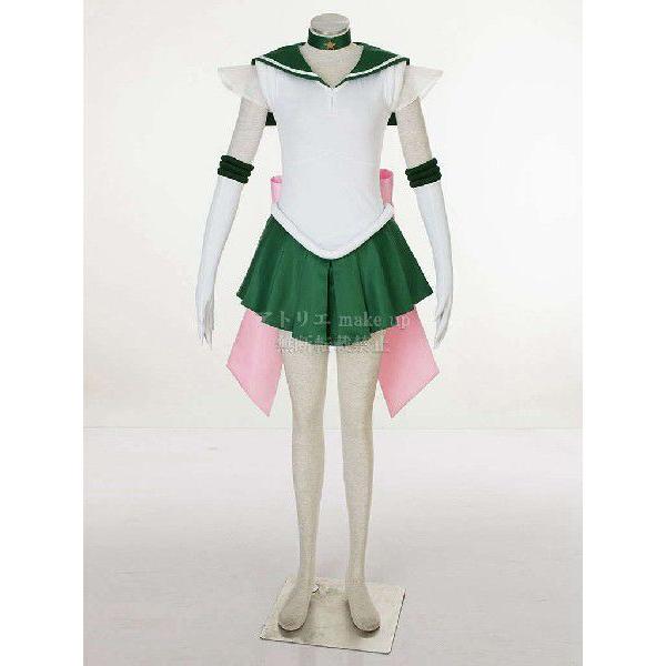 【美少女戦士セーラームーン コスプレ 衣装】木野 まこと セーラージュピター コスチューム アニメ ...