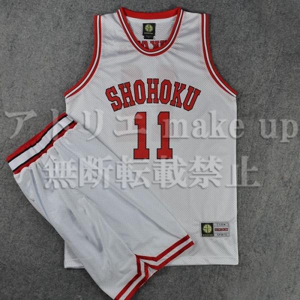 【スラムダンク スラダン SLAM DUNK コスプレ 衣装】流川 楓 湘北高校バスケットボール部 ...