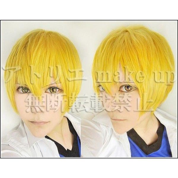 【黒子のバスケ コスプレ用ウィッグ】黄瀬 凉太 アニメ マンガ ゲーム コスプレ用品 cosplay