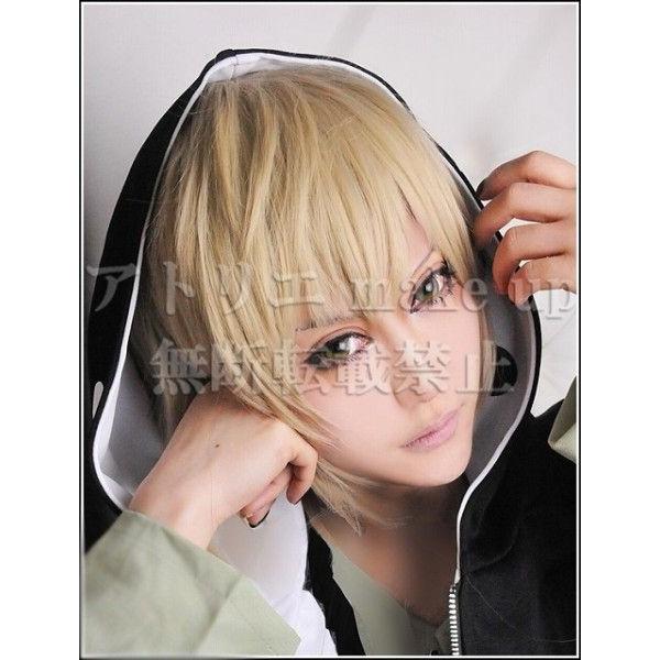【カゲロウプロジェクト コスプレ用ウィッグ】鹿野 修哉 カノ アニメ マンガ ゲーム コスプレ用品
