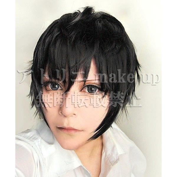 【カゲロウプロジェクト コスプレ用ウィッグ】如月 伸太郎 シンタロー アニメ マンガ ゲーム コスプ...