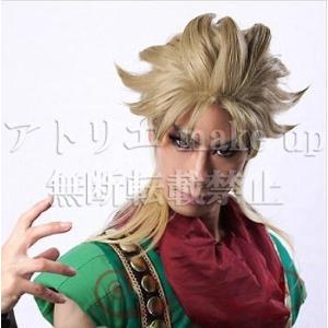 【ジョジョの奇妙な冒険シリーズ コスプレ用ウィッグ】DIO ディオ・ブランドー アニメ マンガ ゲーム コスプレ用品｜atelier-makeup