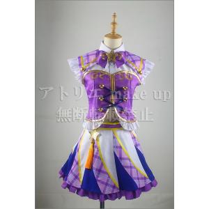 【アイカツフレンズ! コスプレ 衣装】紫吹  蘭 スクールドレス ハイパープルパレード ハロウィン ...