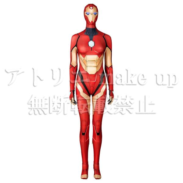 【アイアンマン コスプレ 衣装】アイアンマン アベンジャーズ ハロウィン コスチューム 衣装 ゲーム...