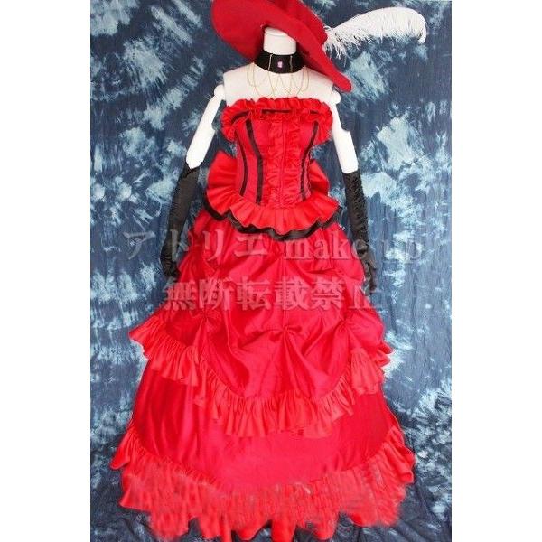 【黒執事 コスプレ 衣装】マダムレッド アンジェリーナ・ダレス コスチューム アニメ ゲーム オーダ...