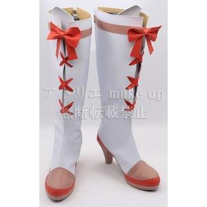 【スイートプリキュア♪ コスプレブーツ cosplay shoes 靴】南野 奏 キュアリズム ロングブーツ コスプレ アニメ コスプレシューズ